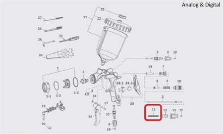 Fluid Needle Spring Set